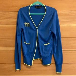 Fallout 4 Vault 111 button up cardigan size L